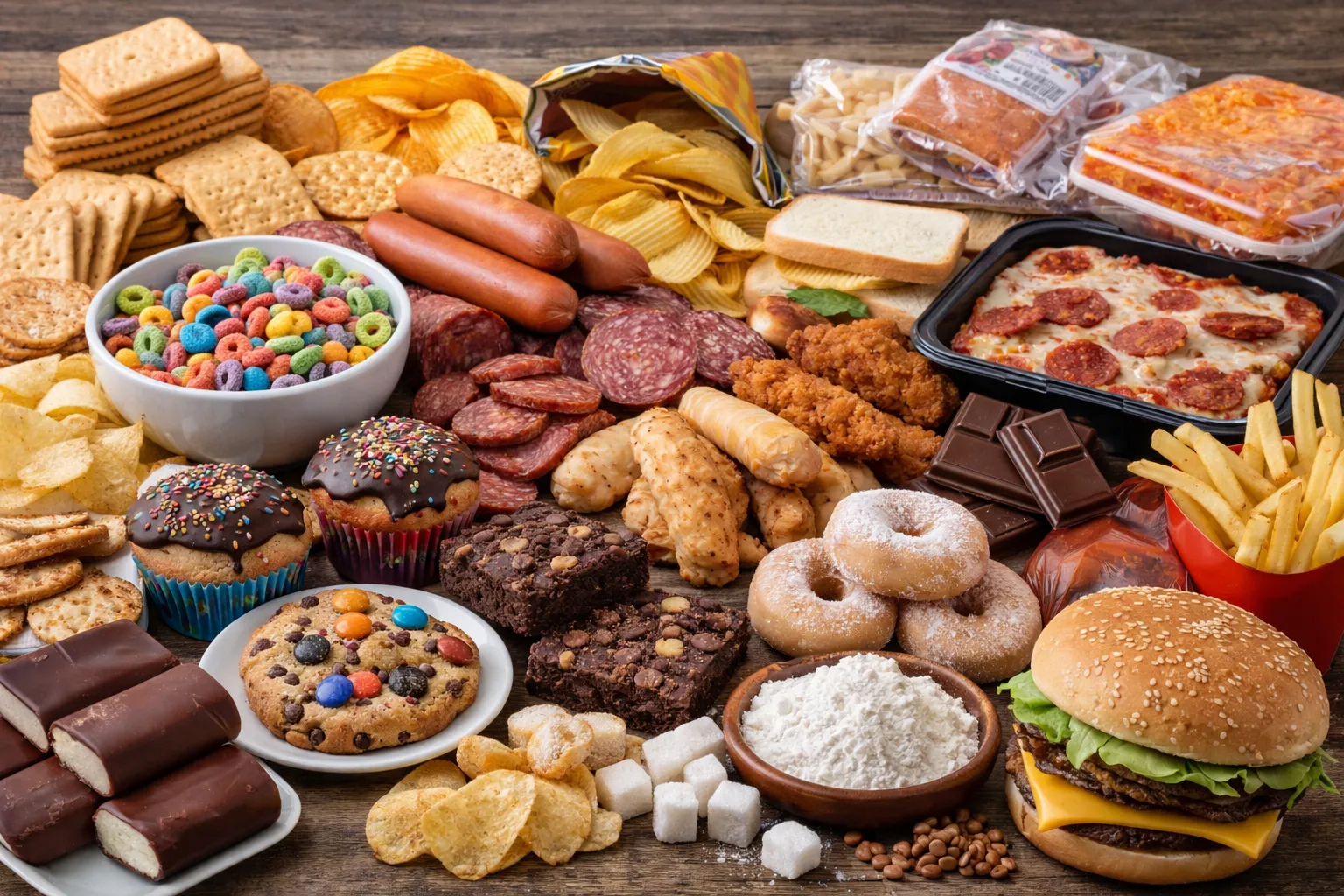 En Yaygın İşlenmiş Gıdalar